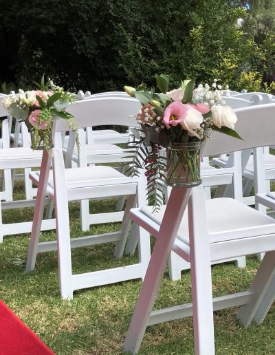 Hanging jars for chairs 1